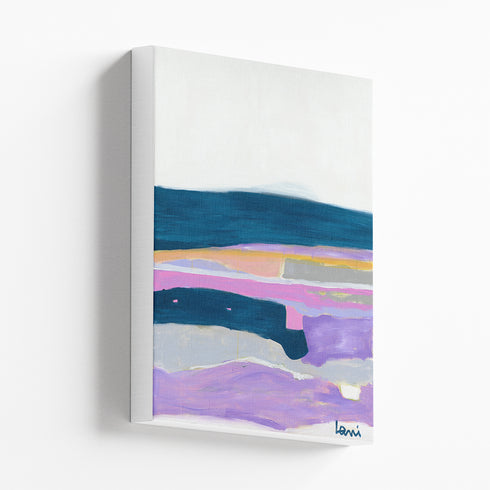 All At Once Art Print original artwork for living room wall decor by Kerri Rosenthal