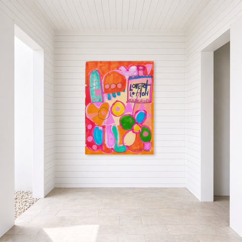 Cabana Cafe Art Print