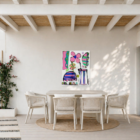 Lunch Alfresco Art Print