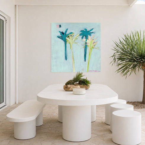 Palm Spring Dreams Art Print