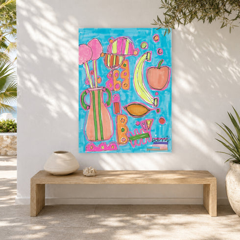 Poolside Art Print