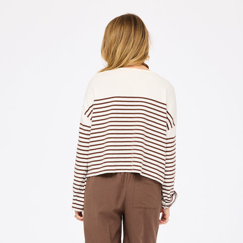 Artist Long Sleeve Stripe Tee