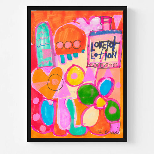 Cabana Cafe Art Print