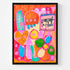 Cabana Cafe Art Print