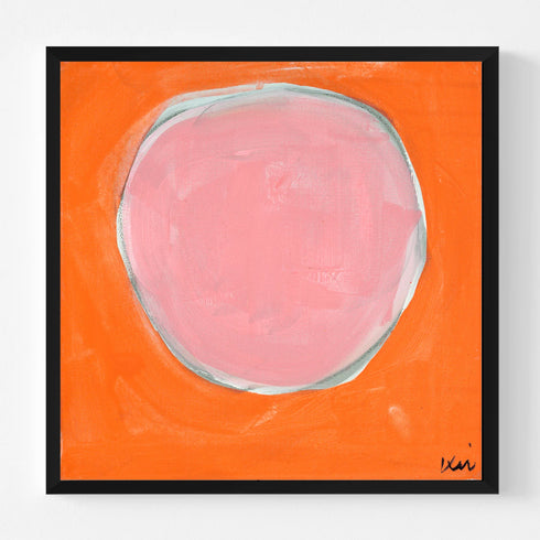 Dot - Bubblegum Clementine Art Print