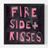 Fireside, Kisses, You + Me Art Print