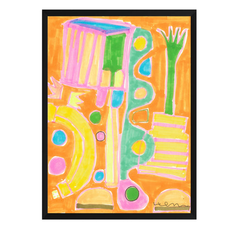 Going Bananas Art Print