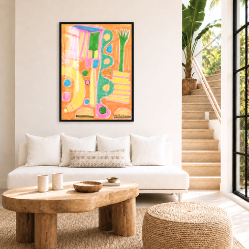 Going Bananas Art Print
