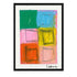 Lovely Day by Kerri Rosenthal — a bright color-block abstract art print full of light and harmony.