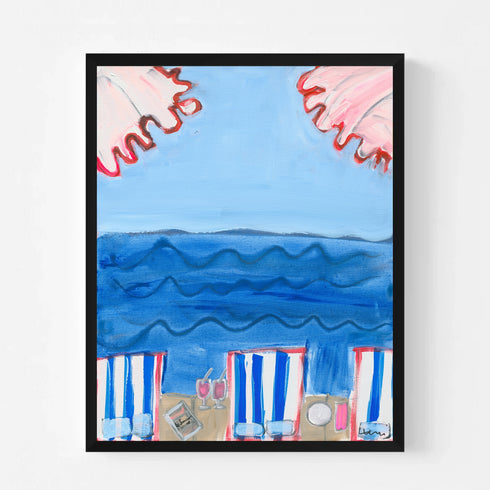 Miami Beach Art Print