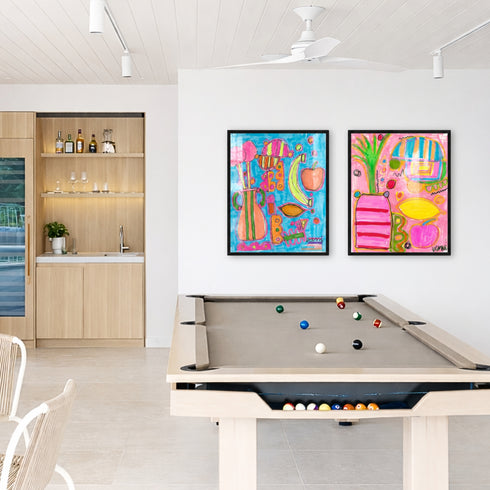 Poolside Art Print