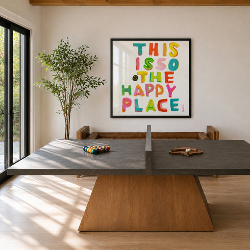 This Is So My Happy Face Art Print