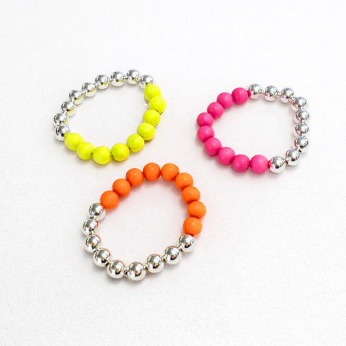 Silver Pearl Bracelet