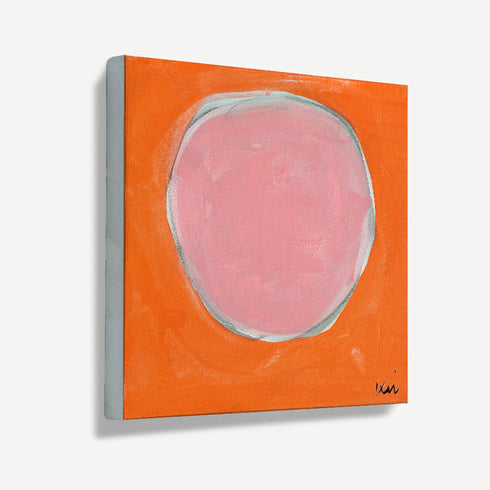 Dot - Bubblegum Clementine Art Print