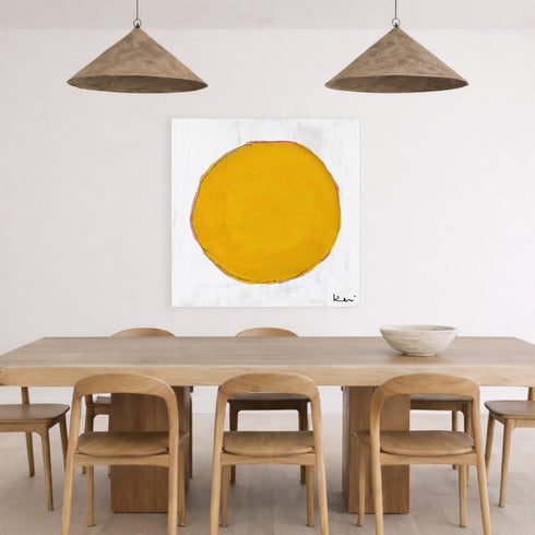 Dot - Sunflower Art Print