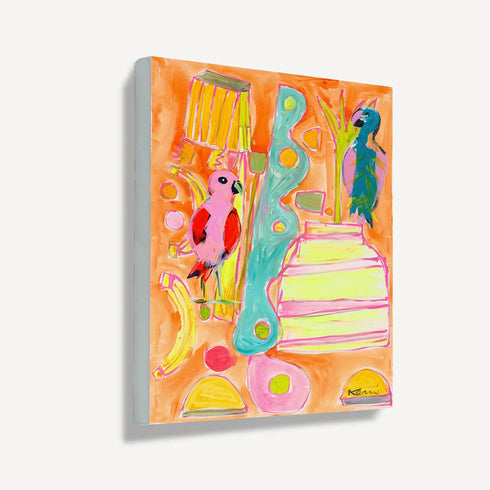 Going Bananas Too Art Print