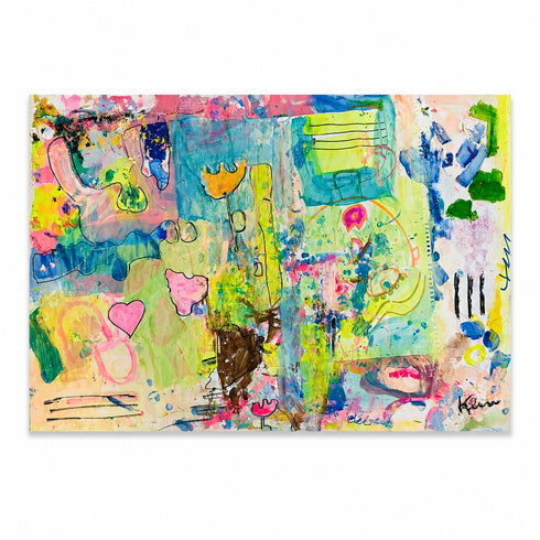 Collected Along The Way Original Painting
