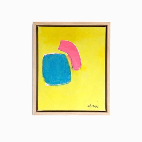 color note no.7 multicolor abstract original wall art painting - Shop abstract artwork decor for living room by Kerri Rosenthal