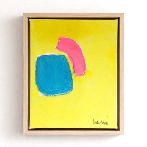 color note no.7 multicolor abstract original wall art painting - Shop abstract artwork decor for living room by Kerri Rosenthal