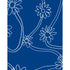 Daisy Reverse Indigo Wallpaper