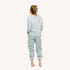 Brigade grey graphic tee in 100% cotton - Shop women's cute gray graphic tee by Kerri Rosenthal.
