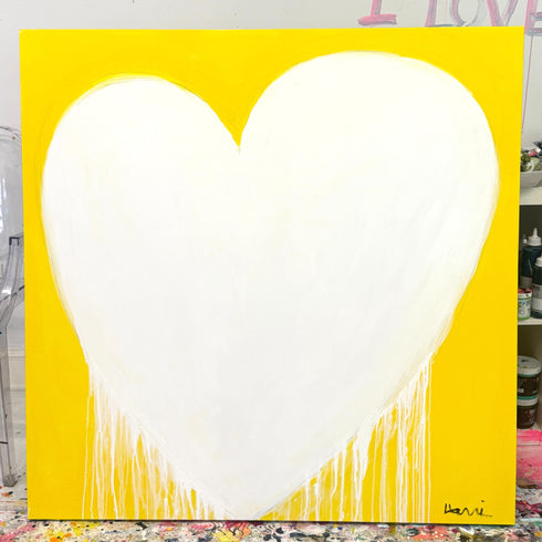 The original painting in Kerri's studio.