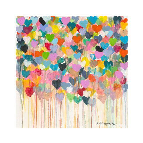 Everything She Does Is Magic colorful Art Print by Kerri Rosenthal - Unique artwork for living room decor