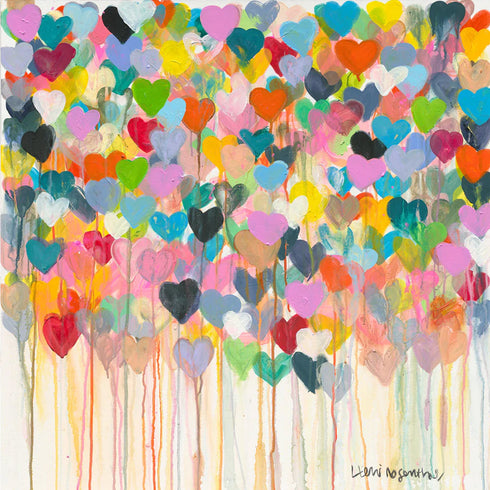 Everything She Does Is Magic colorful Art Print by Kerri Rosenthal - Unique artwork for living room decor