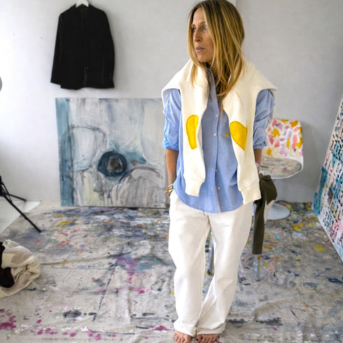 Ex-Boyfriend Patchwork Sweatshirt