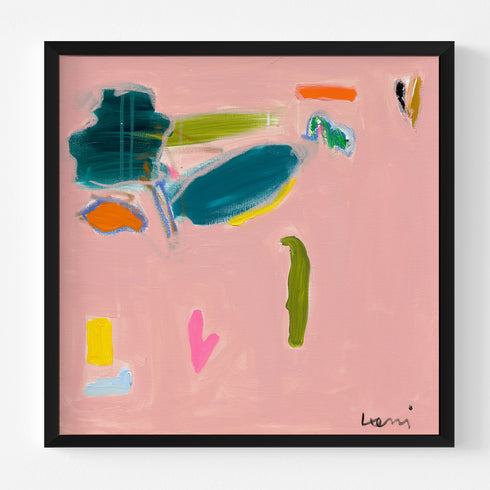 Falling In Love Art Print by Kerri Rosenthal - Unique artwork for living room wall decor