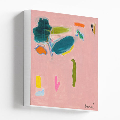 Falling In Love Art Print by Kerri Rosenthal - Unique artwork for living room wall decor