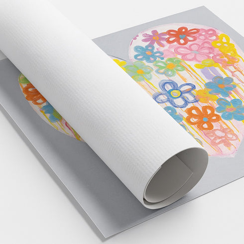 Flowering In Love Art Print