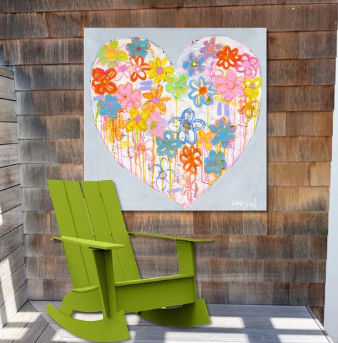 Flowering In Love Art Print
