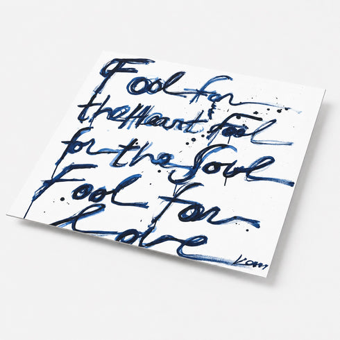 Fool For Love Art Print