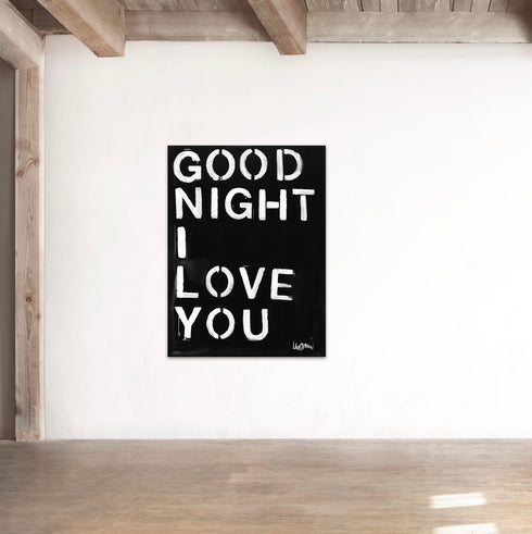 Good Night I Love You Art Print