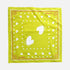 Drippy heart lime green bandana in 100% cotton - Shop women's cute cotton bandanas by Kerri Rosenthal