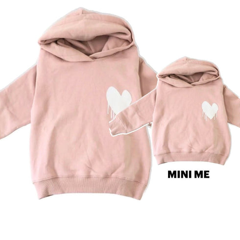 Kids Drippy Heart Hoody