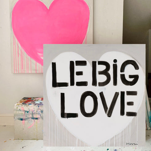Big Love French Edition Original Painting by Kerri Rosenthal