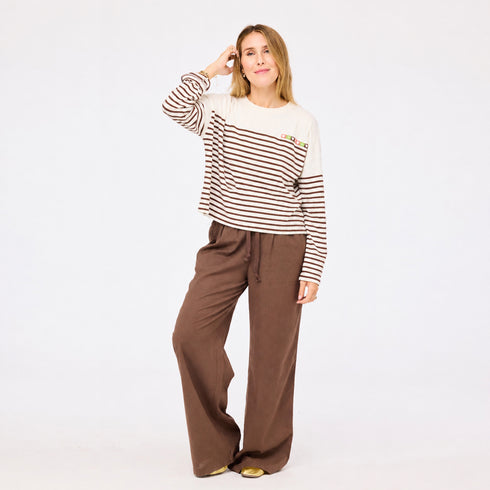 Artist Long Sleeve Stripe Tee