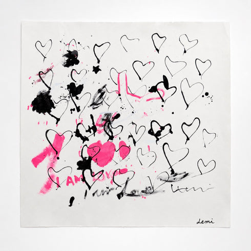 Love Looks Like This Original Work on Paper