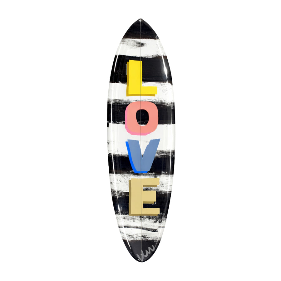 Love Boat Surfboard by Kerri Rosenthal