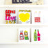 Collect the foodie collection on mini stretched canvas art for shelves or wall - Modern original artwork for dining room, kitchen, breakfast nook, pantry or your home or office space by Kerri Rosenthal