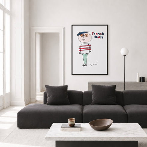 Mr. French Man Art Print