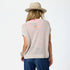 Summer multicolor short sleeve sweater in cotton - Shop women's cute sweaters by Kerri Rosenthal.