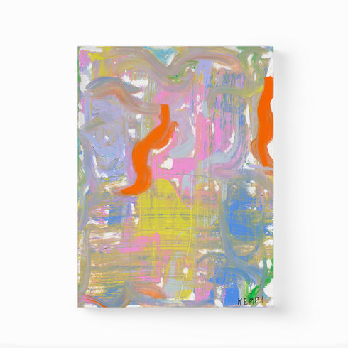 New Tomorrow colorful art print by Kerri Rosenthal - Unique artwork for living room wall decor