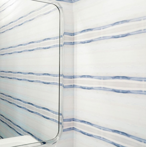 High quality nikki sky blue eco-friendly wallpaper by kerri rosenthal - designer wall paper