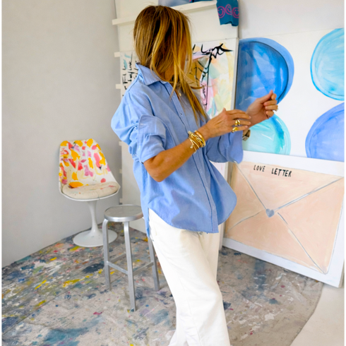 Mia Lightweight Oxford Shirt