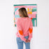 Long sleeves pink sweatshirt for womens - Shop stylish heart sweatshirts by Kerri Rosenthal.