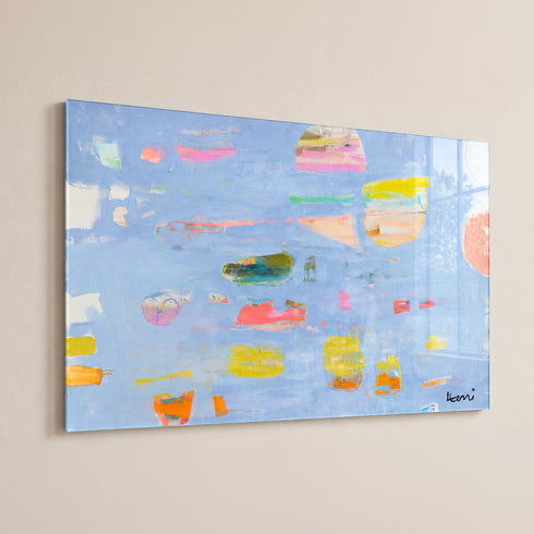 Beachcomber Art Print by Kerri Rosenthal in plexi - Unique art gifts for living room, bedroom art
