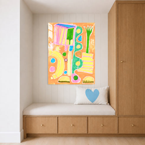 Going Bananas Art Print